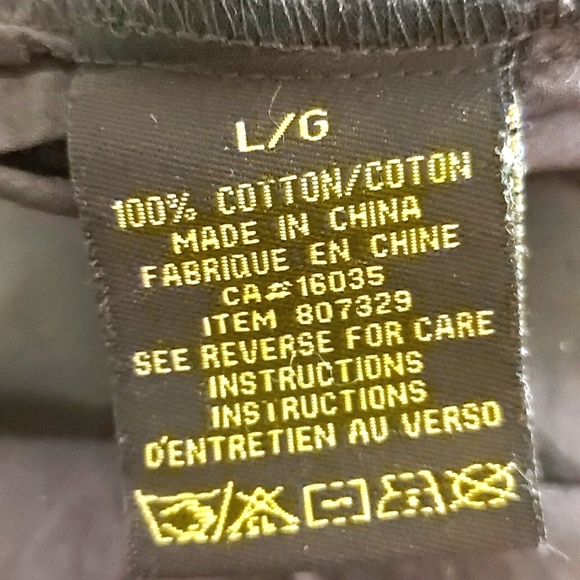 3 for $25- Lady Hathaway Beaded Cotton Top, Size L - Picture 11 of 12